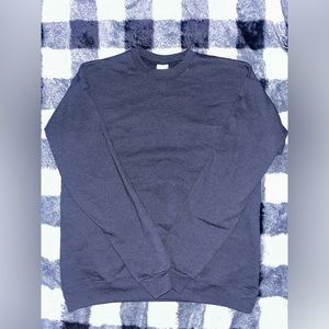 Black Hanes Crewneck